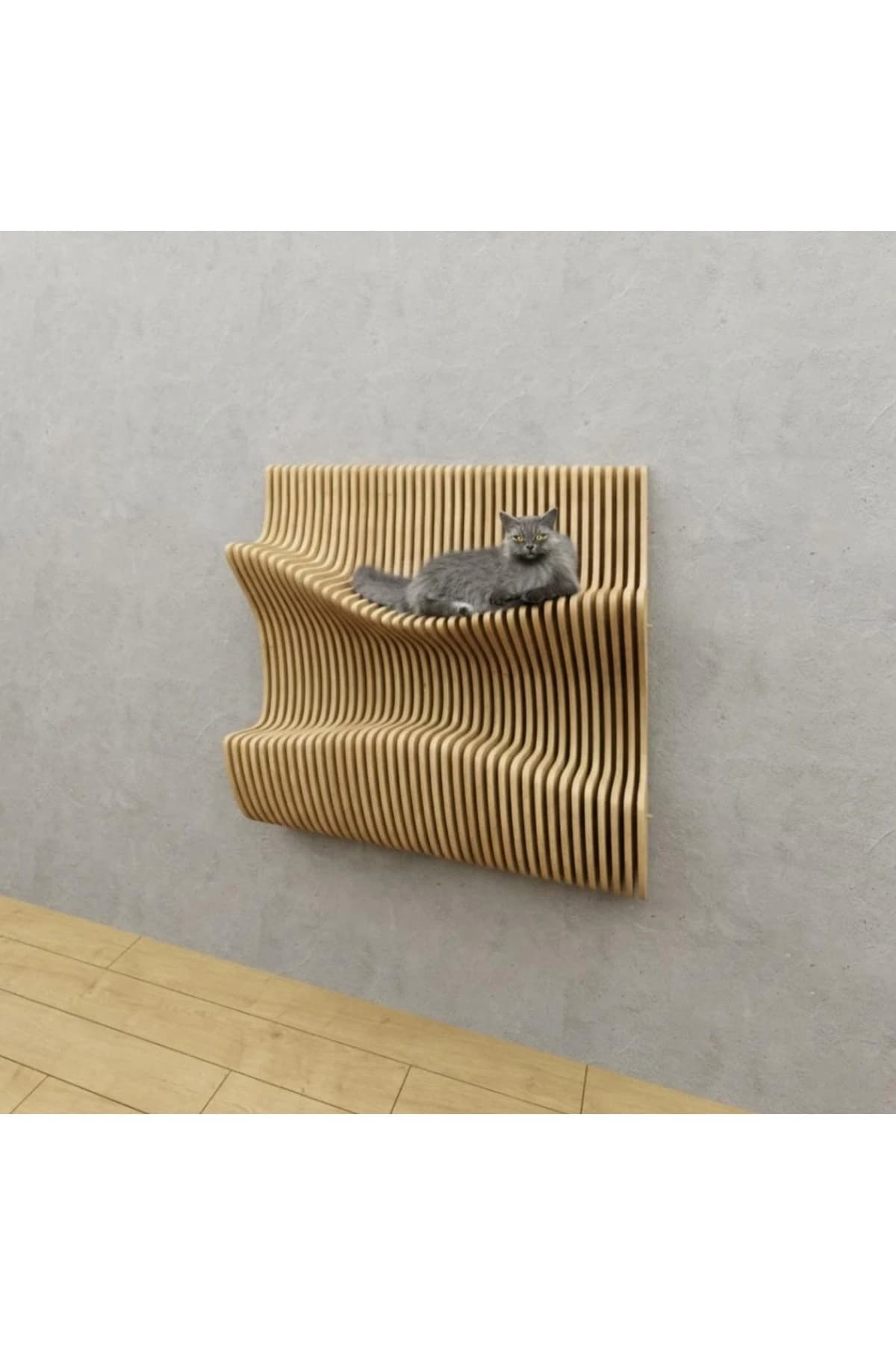 KC-094 Kedi Duvar Ünitesi – Modern Kedi Duvar Dekoru & Dinlenme Alanı