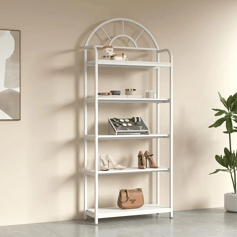 KC-0164 Modern Tasarım Açık Depolamalı Ahşap Raflı Teşhir Standı