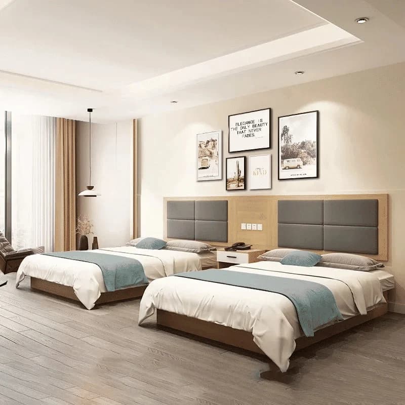 KC-033 Modern Otel Yatak Odası Seti MDF